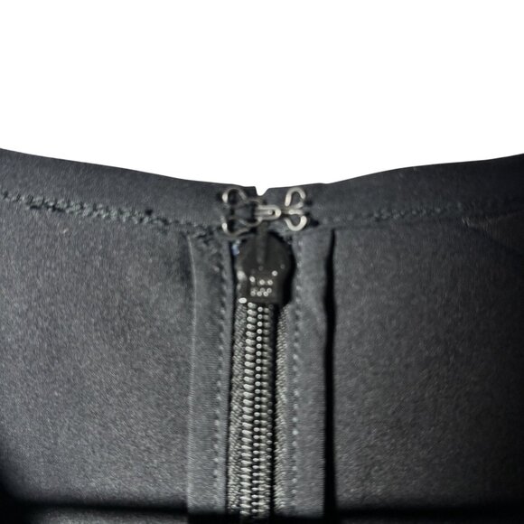 Athleta Black sleeveless jumpsuit outdoors casual stretch comfort size 6P - Picture 5 of 11